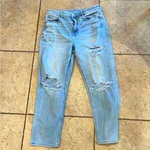 American Eagle jeans  – size 14 – Mom straight jeans.